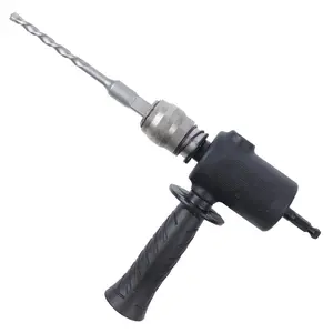 Unlock Hammer Drill Power for Your Regular Drill Multi Function Impact Converter Adapter for Concrete Walls and Solid Materials