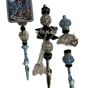 3-Pack Bundle, Fancy Beaded Extension Clips, Bracelet Clasp Assistance Clip