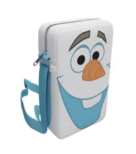 Frozen Olaf Smiling Face Crossbody Wallet