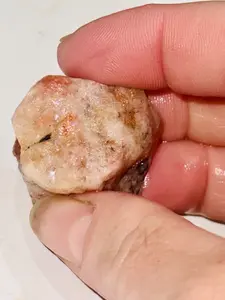 23g Rough Rainbow Confetti Sunstone Gemstone Specimen, Schiller - Flash Lapidary