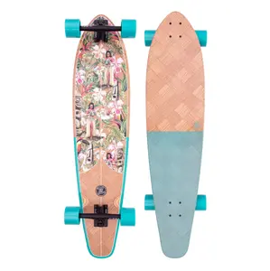 Z Flex Banana Train Round Tail 39.5" Longboard Complete