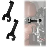 【Black Friday】2-Piece Vehicle Headrest Bow Holder Set for Secure Transport, Compatible with 16 mm Exposed Headrest Posts and Compound or Recurve Bows, Portable Mounting Accessories for Hunters and Archers