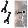 【Black Friday】2-Piece Vehicle Headrest Bow Holder Set for Secure Transport, Compatible with 16 mm Exposed Headrest Posts and Compound or Recurve Bows, Portable Mounting Accessories for Hunters and Archers
