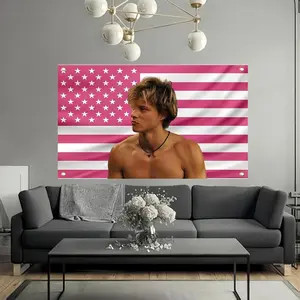 JJ Maybank Flag 3X5 Ft Funny Flag Decoration JJ Maybank Merch for College Bedroom Room Dorm Wall Party JJ Maybank Poster Tapestry  With 4Brass Grommets