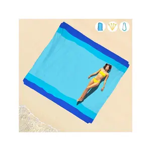 Beach Blanket Waterproof Sandproof Oversized Extra Large Beach Blanket  Adults Lightweight  For Travel Camping Picnic.