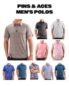 Pins and Aces- Men's Polos