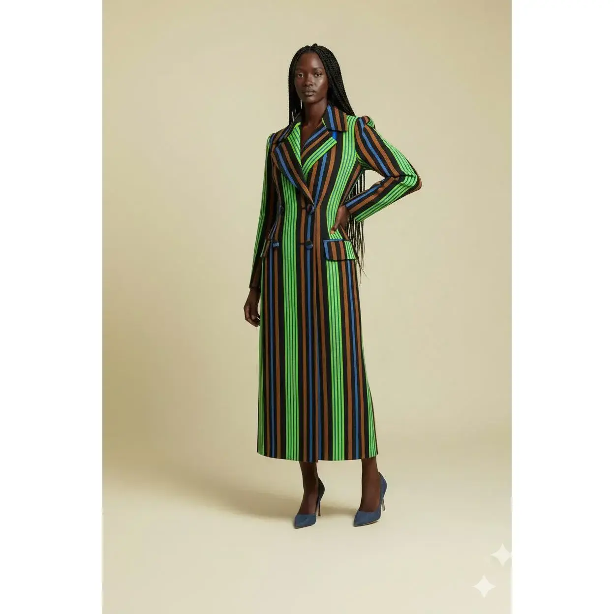 Omenka Aso Oke Coat
