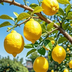 50Pcs Lemon Tree Seeds – Citrus Garden Seeds for Outdoor & Container Planting (Seeds Only, Not Live Plants)