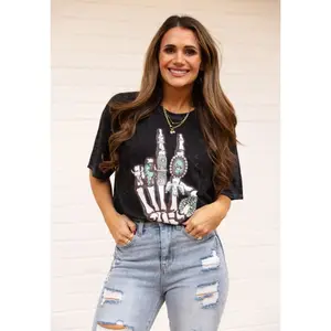 Punchy Turquoise Tshirt 01R