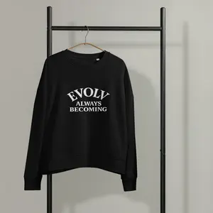 Evolv. Women’s organic crew neck sweatshirt
