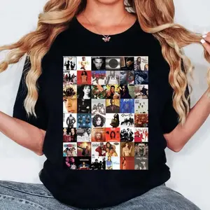 90's R&B Album Cover Tshirt Sweatshirt Hoodie, Black History Shirt, 90's Party, Gift For Fan, Raised On 90's R&B, Unisex Sweater Pullover Tee