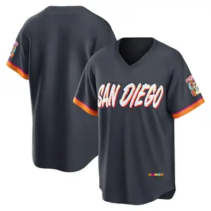 Unisex Baseball Padres Team New Jersey 2026 City Connect Stadium Jersey - Obsidian
