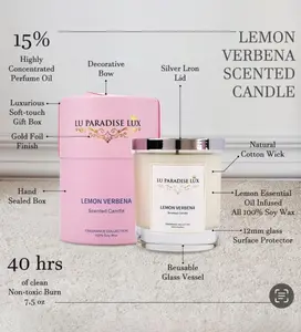 LEMON VERBENA LUXURY CANDLE