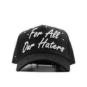 Dandy Hats x Tombochio G5 Black and Pink Silk Hat for All Our Haters