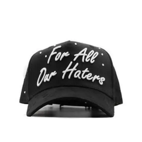 Dandy Hats x Tombochio G5 Black and Pink Silk Hat for All Our Haters