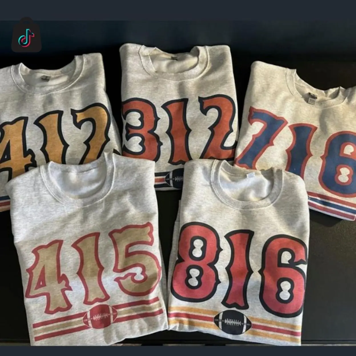 [SALE OFF 50%] Vintage Area Code Football Sweatshirt, Retro All Team Football Sweater, Area Football City Graphic Shirt, Game Day Football Fans Gift for Men Women AX