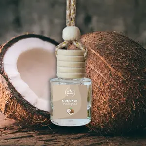 Mahogany Coconut Car Diffuser - Car Air Freshener