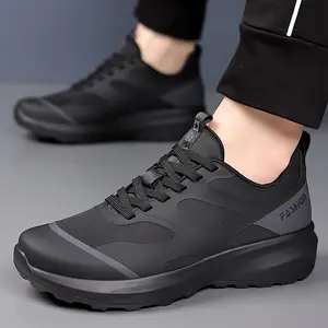 UOSO Outdoor Casual Shoes, All-Season Running Shoes, Hiking Shoes, Breathable Men's Sneakers, New Men's All-Season Style, Comfortable and Breathable Versatile Flat Shoes, Large Size Shoes