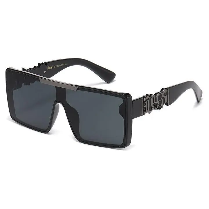 Locs Squared Shield Sunglasses Hardcore Shades