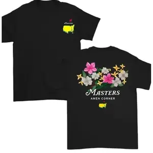 Masters Amen Corner Golf Shirt, Soft Vintage Cotton T-Shirt, Masters Golf T-shirt, Casual Menswear, Trendy Sportswear Gift
