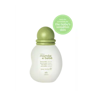 Natura Mamãe e Bebê Baby Cologne, Gentle Alcohol-Free Vegan Fragrance for Babies