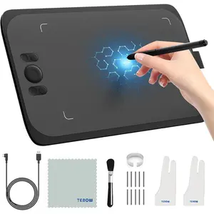 Drawing Tablet Pad,Digital Graphics Tablets M808 10x6 Inch, 8192, 8 Shortcut , Digital Art for , Sketch,Design, Teaching&Study for PC///Chrome Os/Android, Student,