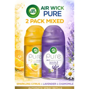 (2 PackMix) Air Wick Freshmatic Refill Mixed pack Lavender/Sparkling Citrus