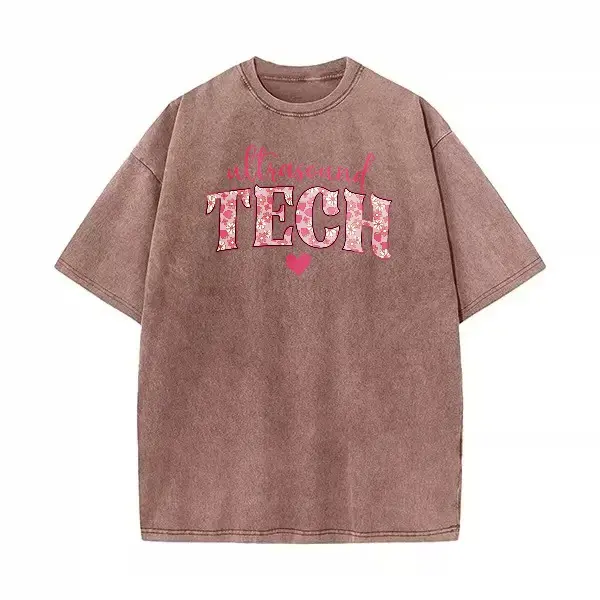 Ultrasound Technologist Short-sleeve T-Shirt , Ultrasound Tech , Sonographer tshirt, Sonography Student Cotton Fabric Womenswear,Menswear
