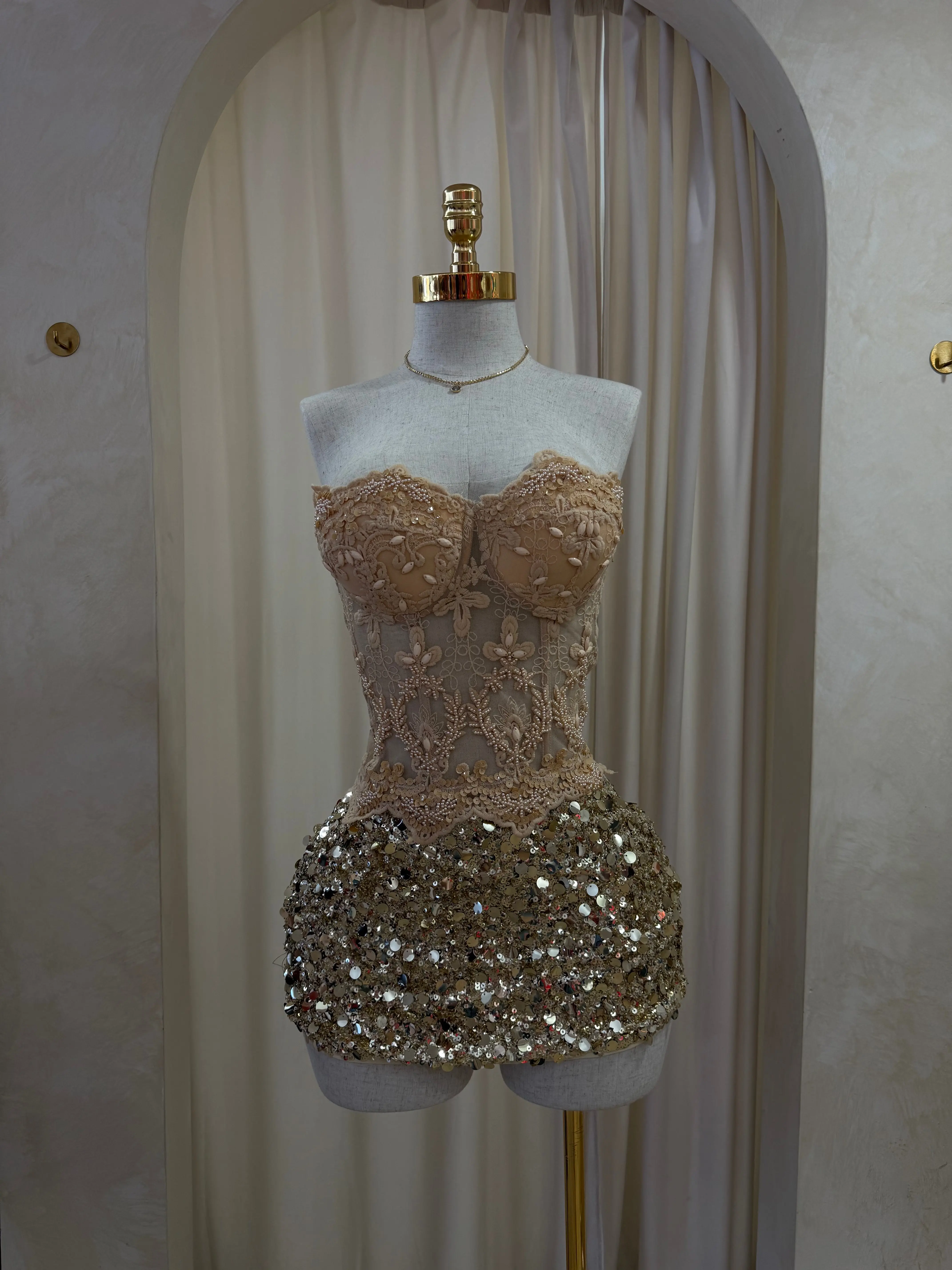 KG corset (nude)