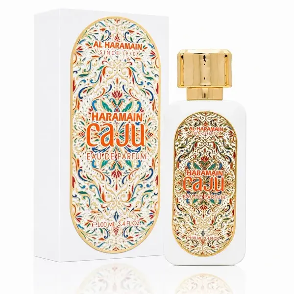 Al Haramain | Caju | Unisex Fragrance | 100 ML - 3.4 OZ | Eau De Parfum | Nutty Notes - Honey & Vanilla