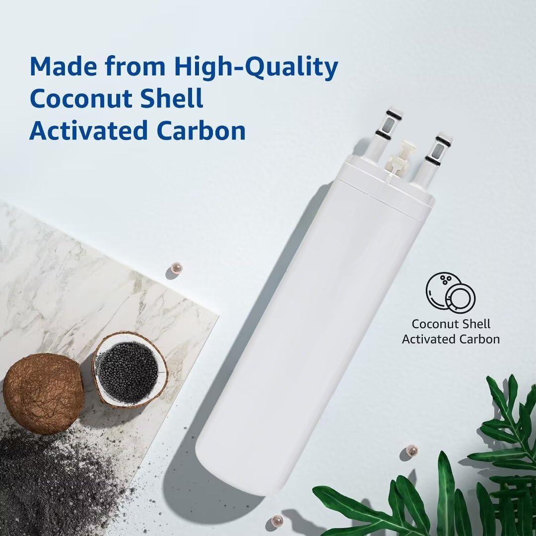 WF3CB Replacement Water Filter, Compatible with Frigidaire WF3CB, Pure Source 3, 706465, 242069601, 242086201, 242017800, WF425, Height 9 inches