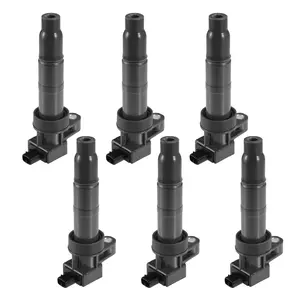 Automotive Ignition Coil Fit for Hyundai Santa Fe 2007-2018 for Kia Sorento 2011-2017 No.27301-3C000/273013C000 - Pack of 6