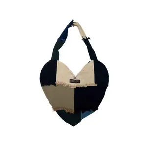PATCHWORK HEART BAG