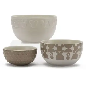 Disney Store Mickey Mouse Icon Nesting Bowl Set