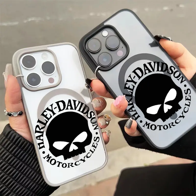 Vintage Skull Graphic Phone Case For iphone 17 16 15 14 13 12 11 X XS PRO PLUS MAX AIR Transparent Tpu Soft Shell Smartphone PhoneCases Wild Pattern High-end Fashion Ideal Birthday Gift Tough Artistic Cat Phone Case Q207