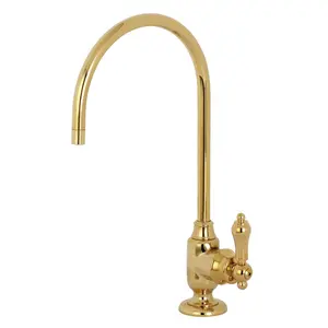 Kingston Brass  Traditional Heirloom Single-Handle Water Filtration Faucet - Polished Brass