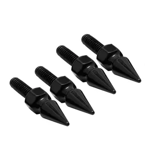 Spiked Windshield Bolts in Black for Harley® Road Glide '15-'25