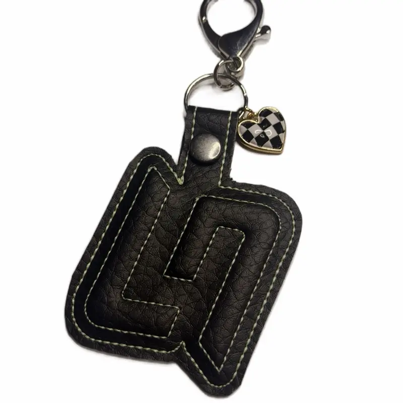 Lando Norris LN4 Puff Embroidered Keychain Lando Norris LN4 Puff Embroidered Keychain