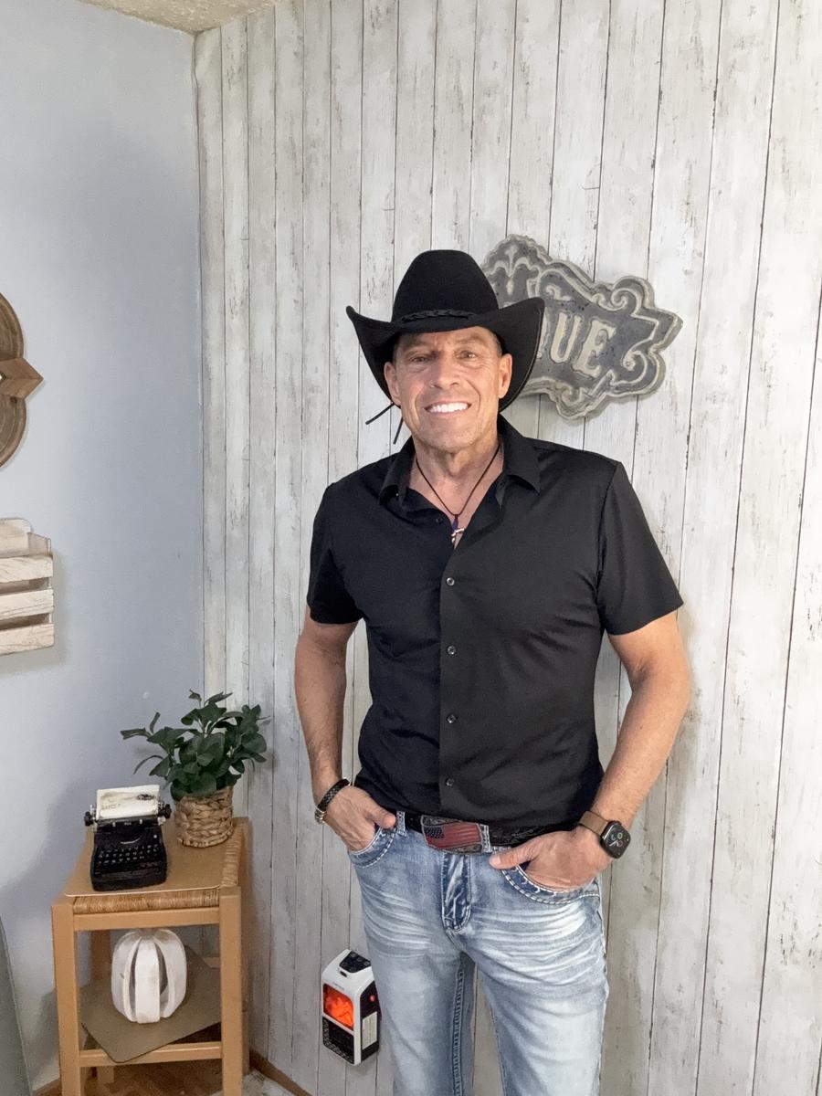 Item: Black*Navy Blue, M