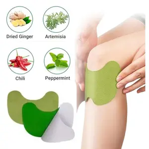 72PCS Knee Patches, Natural Wormwood Extract Patches for Knees, Fast Relief for Knee, Joint and Muscle Pain, 12 Hour Long Lasting Relief -01 Herbal