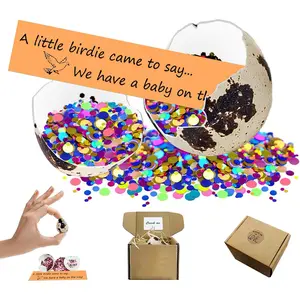 1DFAUL Surprise Quail Egg Pregnancy Announcements, Funny Baby Announcements Ideas Gifts, Quail Eggs Perfect for Grandparents Future Dad,or Friends