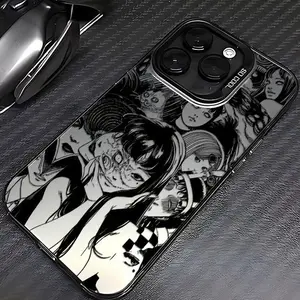 Fashionable Junji Ito Tomie Cartoon Anime Design Phone Case Compatible with iPhone 17 17Air 16, 15, 14, 13, 12 Pro MAX, Soft Edge 11 Drop-proof Protective Cover, Ideal as a Gift for friends