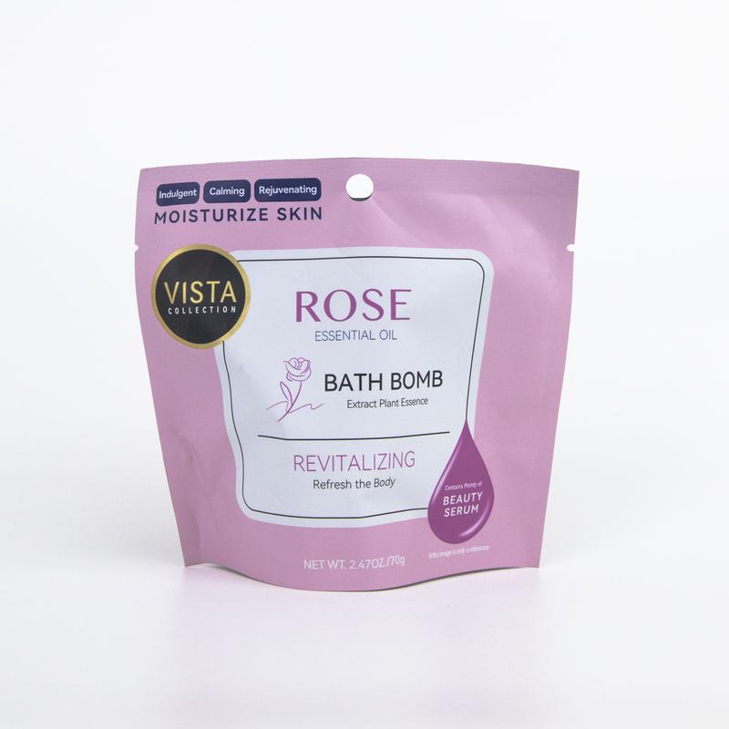 Vista Collection Rose Essential Oil Bath Bomb