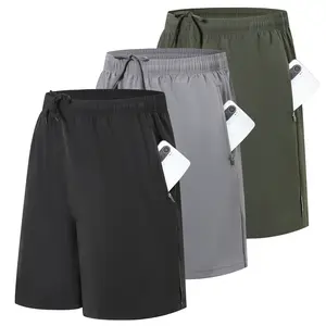 Men's Athletic Shorts with Pockets and Elastic Waistband Quick Dry Activewear Workout Shorts for Men