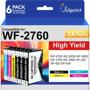 Cartridges Combo Pack Replacement for Epson Ink for Epson Printers High Yield Multipack for Everyday Home School and Office Printing