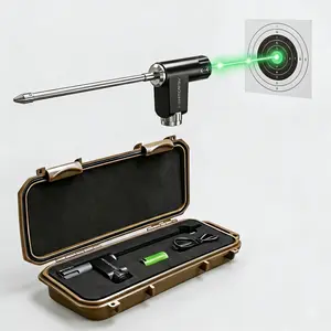 TensorAim Professional Caliber-Alignmentkit, Pulsing Green Beam Zeroing Tool, 100-Yard Guaranteed Accuracy, Quality Stainless Steel, Hard Portable Case