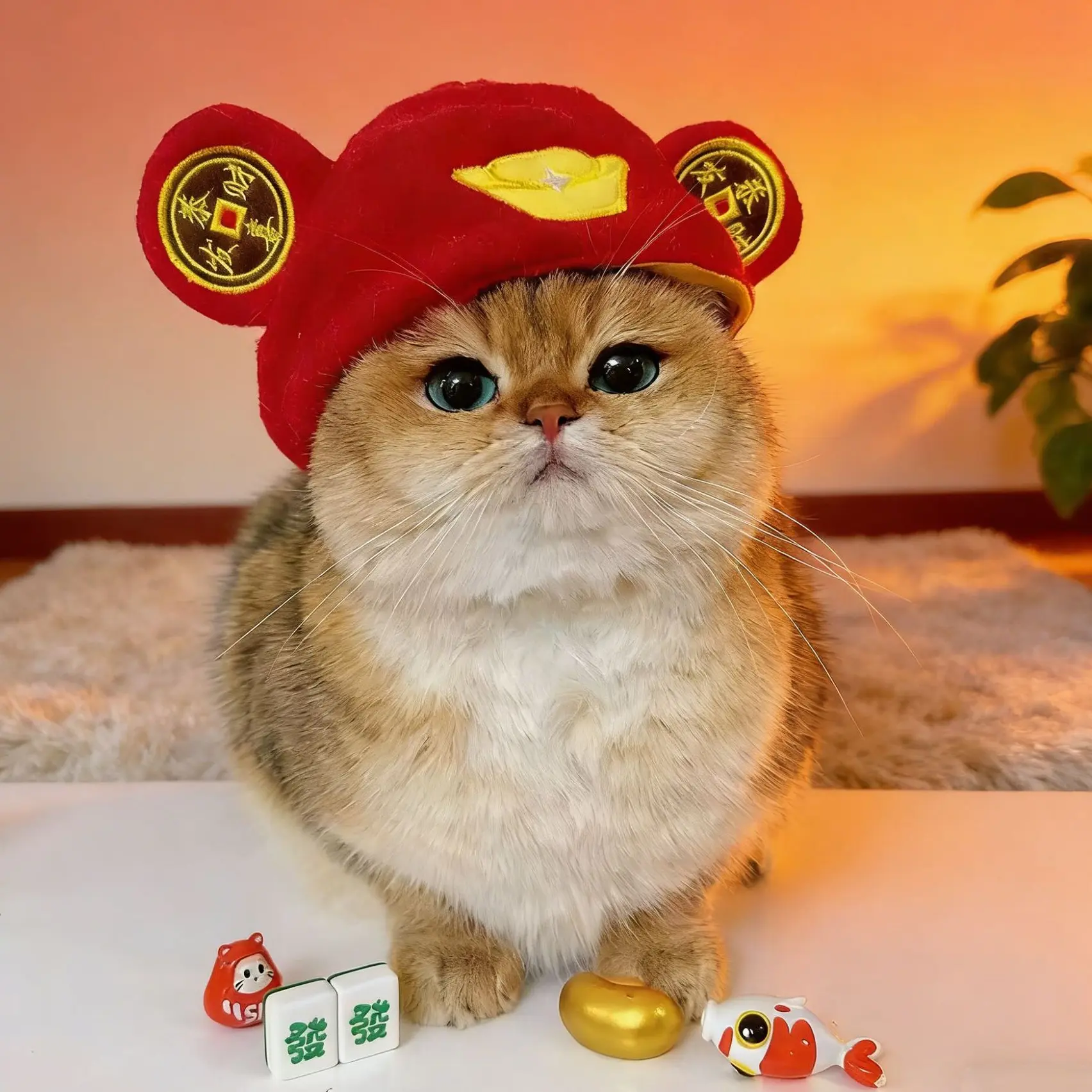 Pet Fortune God Hat