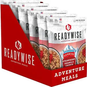 ReadyWise 6 CT Case Sunrise Strawberry Granola Crunch
