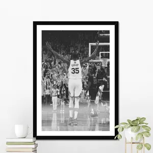 Kevin Durant Poster, Basketball Poster, Gift For Him, Motivational Sport Poster ( Unframed - Print Only )