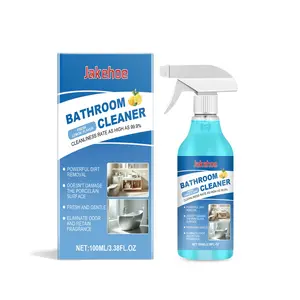 Jakehoe Bathroom Cleaner - Powerful Dirt Removal, Fresh Lemon Scent, 100ML, High Cleanliness Rate 99.9%, Gentle on Surfaces